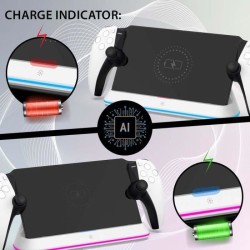 Station de recharge - SUBSONIC - Chargeur PS Portal a LED - Support av