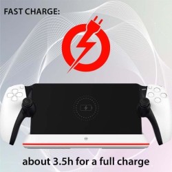 Station de recharge - SUBSONIC - Chargeur PS Portal a LED - Support av