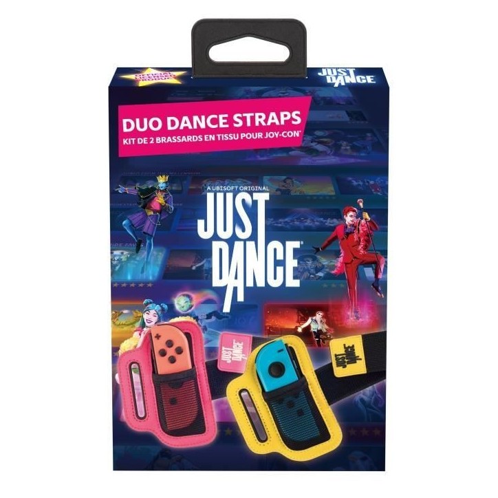 Accessoires Just Dance - SUBSONIC - Dance Straps - Pack de 2 brassards - Pour Joy-Con - Réglables Accessoires Just Dance - SUBSONIC - Dance Straps - Pack de 2 brassards - Pour Joy-Con - Réglables
