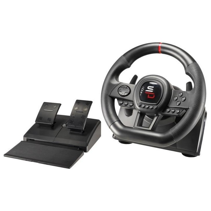 Volant de course - SUPERDRIVE - SV650 - Avec pédalier - Palettes - Vibrations - Multi-plateformes Volant de course - SUPERDRIVE - SV650 - Avec pédalier - Palettes - Vibrations - Multi-plateformes