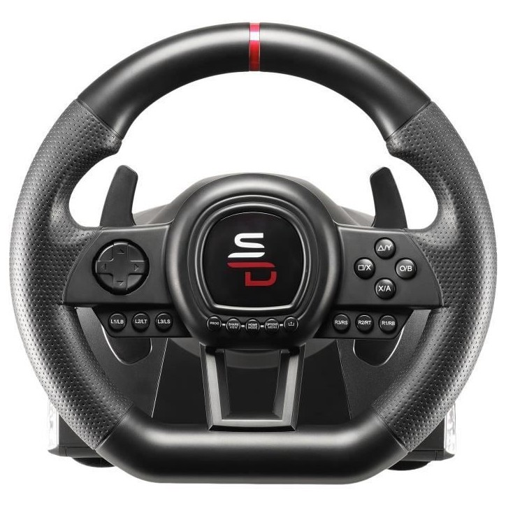 Volant de course - SUPERDRIVE - SV650 - Avec pédalier - Palettes - Vibrations - Multi-plateformes Volant de course - SUPERDRIVE - SV650 - Avec pédalier - Palettes - Vibrations - Multi-plateformes