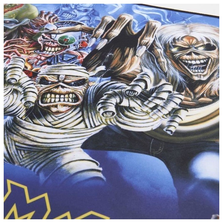 Tapis de souris XXL - SUBSONIC - Iron Maiden - 90 cm x 40 cm - Tapis de bureau gaming - Licence officielle Tapis de souris XXL - SUBSONIC - Iron Maiden - 90 cm x 40 cm - Tapis de bureau gaming - Licence officielle