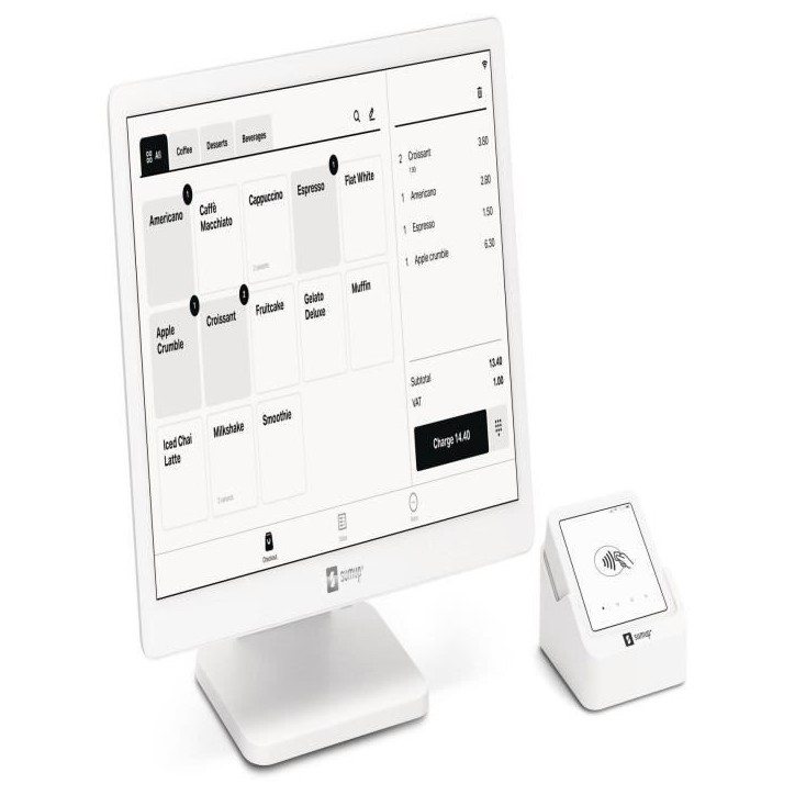 Systeme de Caisse Lite et terminal Solo - SUMUP - POS Lite + Solo card reader