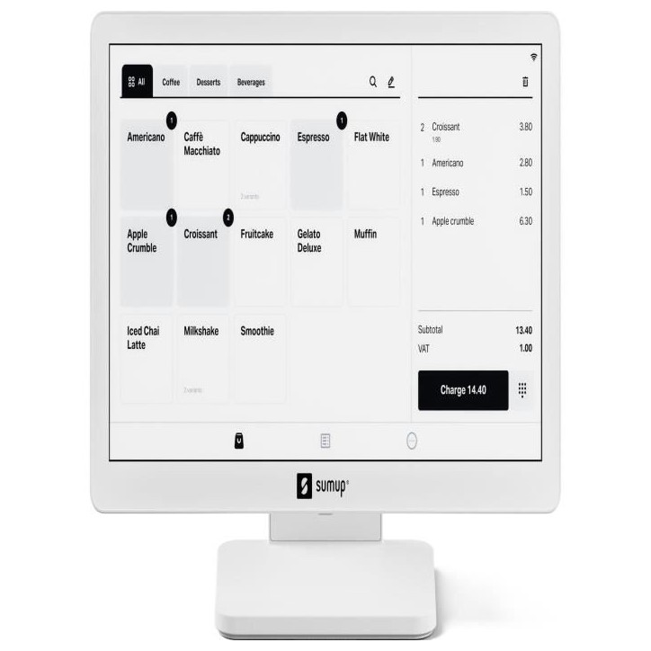 Systeme de Caisse Lite et terminal Solo - SUMUP - POS Lite + Solo card reader