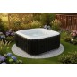 Spa gonflable SUNSPA - AC01 - 157 x 67 cm - 4 places - Carré (Livré avec filtre, cadenas, tapis de sol et couverture) Spa gonflable SUNSPA - AC01 - 157 x 67 cm - 4 places - Carré (Livré avec filtre, cadenas, tapis de sol et couverture)