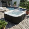 Spa gonflable SUNSPA - AC02 - 185 x 65 cm - 6 places - Carré (Livré
