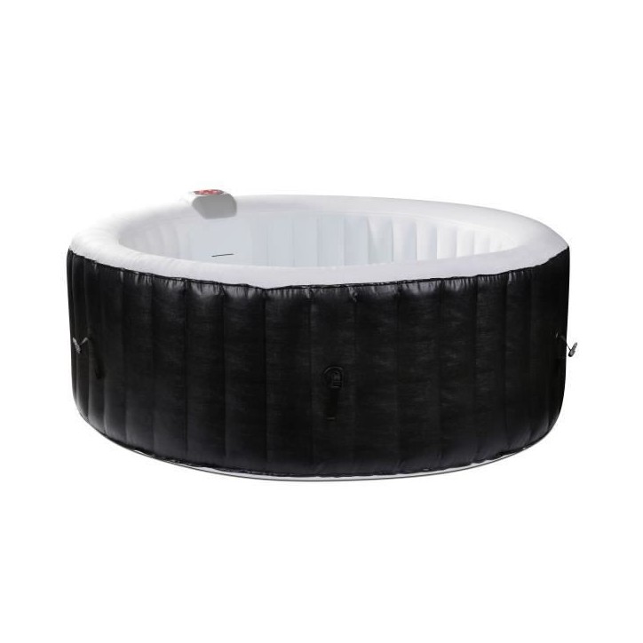 Spa gonflable SUNSPA - AF01 - 208 x 65 cm - 6 places - Rond (Livré avec filtre, cadenas, tapis de sol et couverture) Spa gonflable SUNSPA - AF01 - 208 x 65 cm - 6 places - Rond (Livré avec filtre, cadenas, tapis de sol et couverture)
