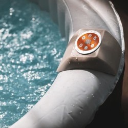 Spa gonflable SUNSPA - AF01 - 208 x 65 cm - 6 places - Rond (Livré av