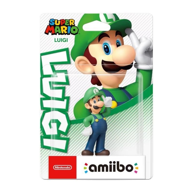 Figurine Amiibo - Luigi • Collection Super Mario Figurine Amiibo - Luigi • Collection Super Mario