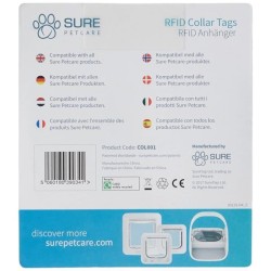 Médaillon d'identification - SUREFLAP - Lot de 2 - Radiofréquence -