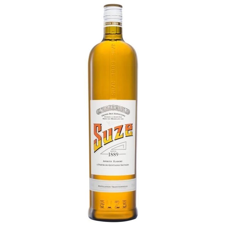 Suze - Liqueur de Gentiane - 15,0% Vol. - 1L