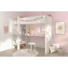 PARISOT JIM Lit mezzanine enfant contemporain décor pin memphis et ch