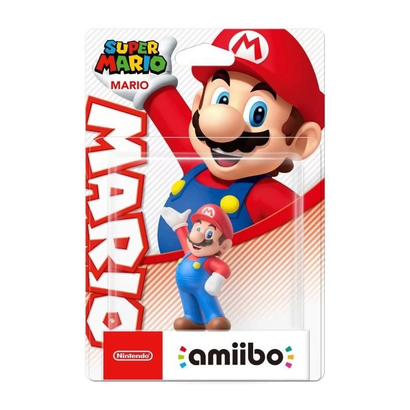 Figurine Amiibo - Mario • Collection Super Mario Figurine Amiibo - Mario • Collection Super Mario