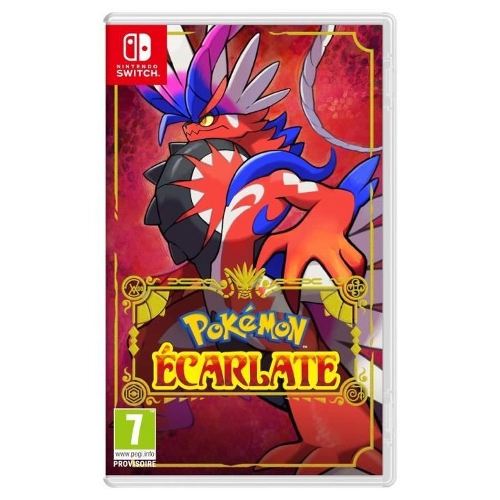 Pokémon Écarlate • Jeu Nintendo Switch