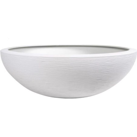 Vasque Ø 59 cm - EDA - Graphit UP - 39 L - Ø 59 x H. 21 cm - Blanc c