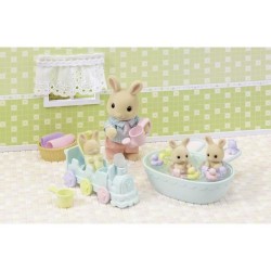 Figurines miniatures - SYLVANIAN FAMILIES - 5707 - Les triplés Lapin