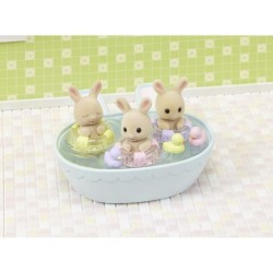 Figurines miniatures - SYLVANIAN FAMILIES - 5707 - Les triplés Lapin