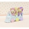 Figurines miniatures - SYLVANIAN FAMILIES - 5707 - Les triplés Lapin