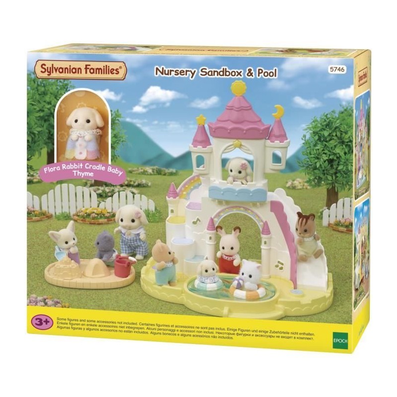 SYLVANIAN FAMILIES 5746 - Le bac a sable et piscine des bébés SYLVANIAN FAMILIES 5746 - Le bac a sable et piscine des bébés