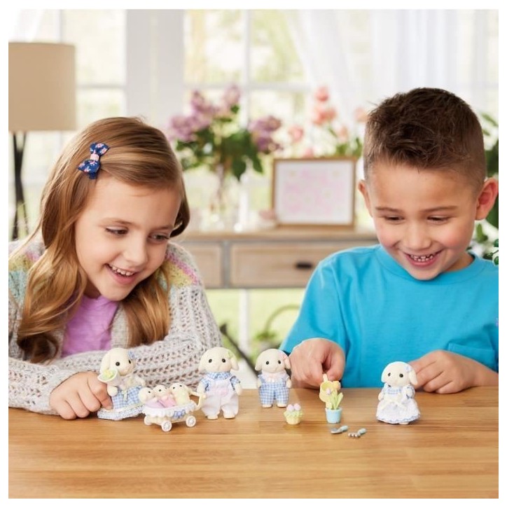 SYLVANIAN FAMILIES 5735 - La famille Lapin Bélier SYLVANIAN FAMILIES 5735 - La famille Lapin Bélier