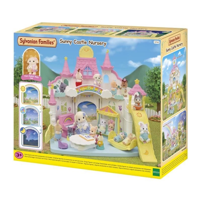 Poupée - SYLVANIAN FAMILIES - La creche ensoleillée - Multicolore - Poupée - SYLVANIAN FAMILIES - La creche ensoleillée - Multicolore -