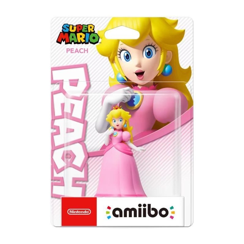 Figurine Amiibo - Peach • Collection Super Mario Figurine Amiibo - Peach • Collection Super Mario