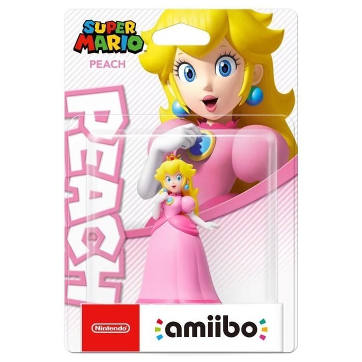 Figurine Amiibo - Peach • Collection Super Mario