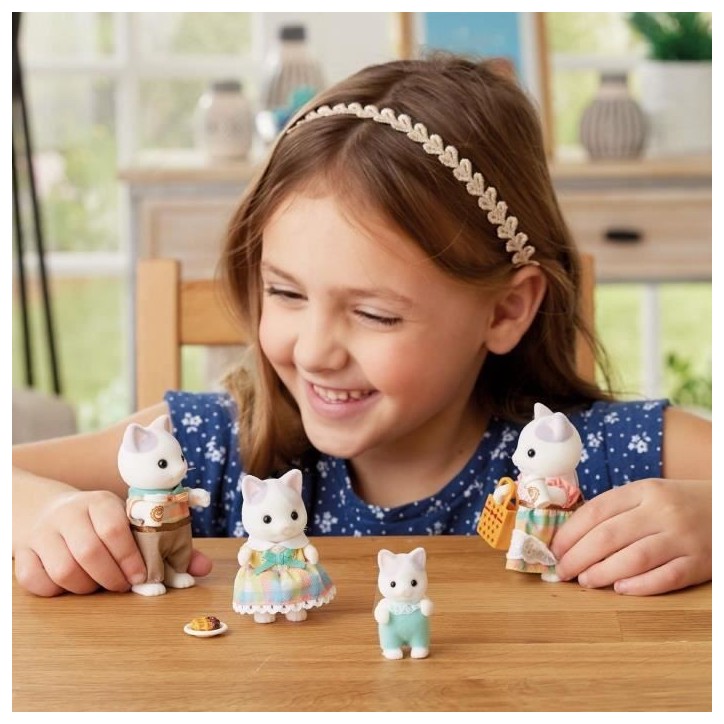 SYLVANIAN FAMILIES 5738 - La famille Chat Latté