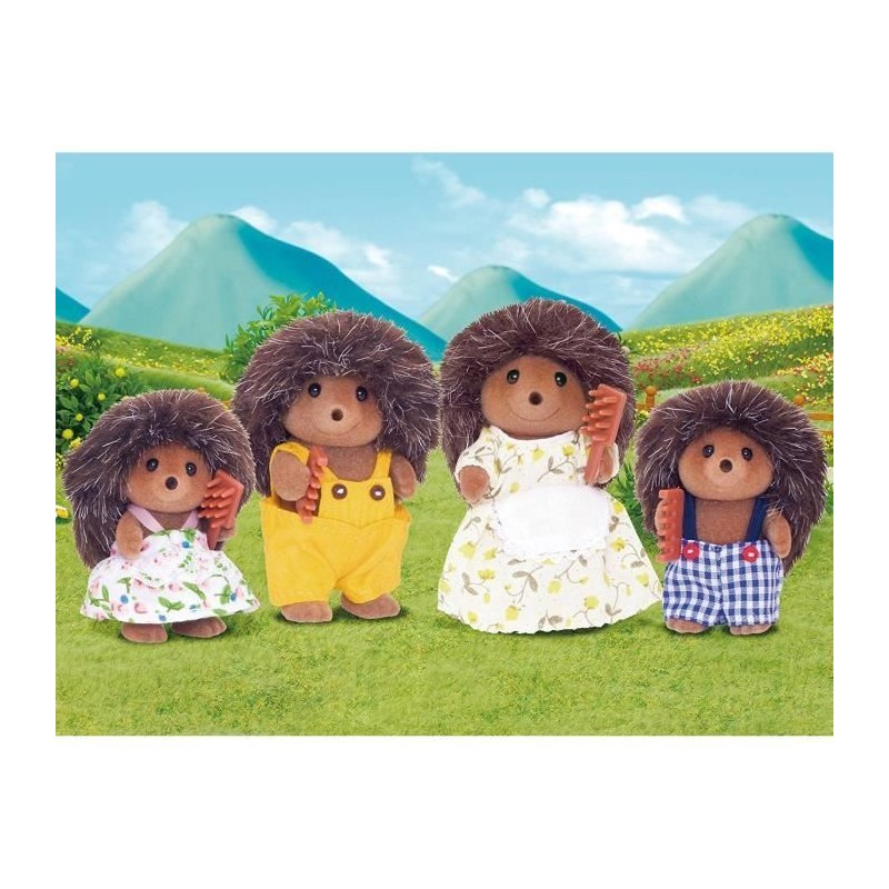 SYLVANIAN FAMILIES - 4018 - La famille hérisson - Les familles SYLVANIAN FAMILIES - 4018 - La famille hérisson - Les familles