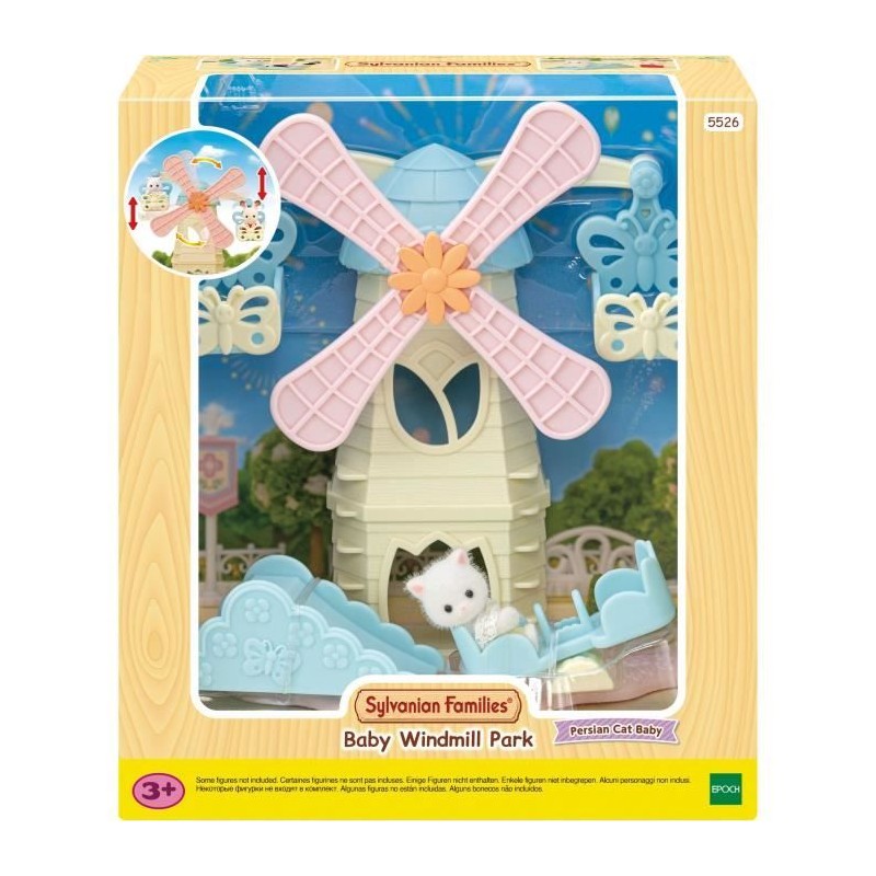 Figurines miniatures - SYLVANIAN FAMILIES - Le moulin des bébés - In Figurines miniatures - SYLVANIAN FAMILIES - Le moulin des bébés - In