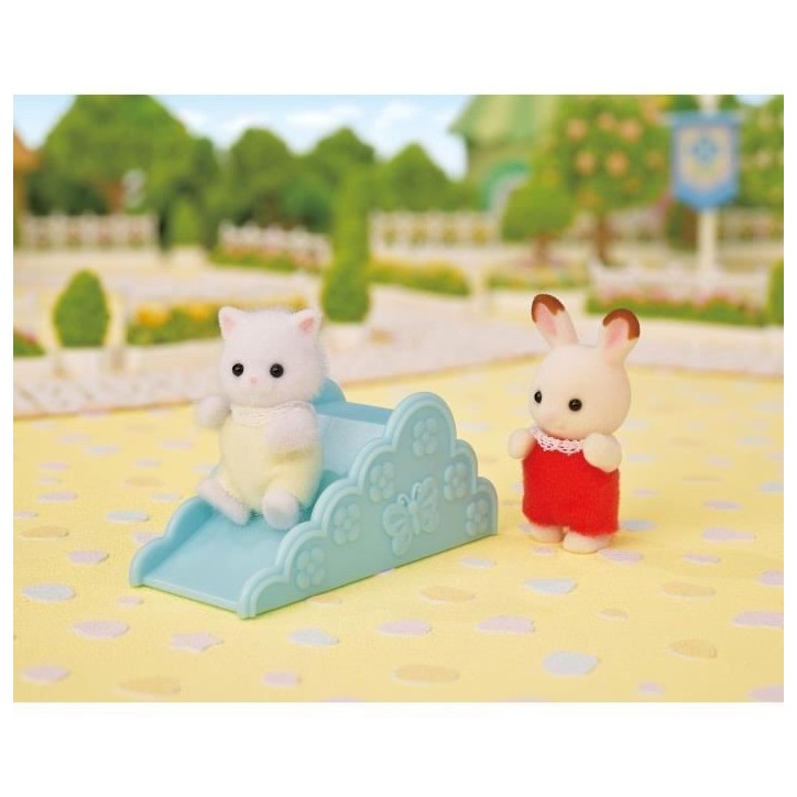 Figurines miniatures - SYLVANIAN FAMILIES - Le moulin des bébés - Intérieur - Rose - 3 ans