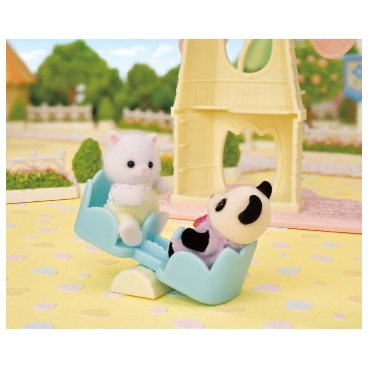 Figurines miniatures - SYLVANIAN FAMILIES - Le moulin des bébés - Intérieur - Rose - 3 ans
