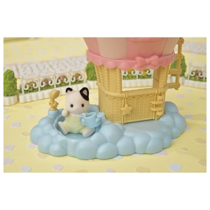 Mini-univers - SYLVANIAN FAMILIES - La montgolfiere des bébés - Rose - Pour enfants de 3 ans et plus Mini-univers - SYLVANIAN FAMILIES - La montgolfiere des bébés - Rose - Pour enfants de 3 ans et plus