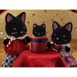 SYLVANIAN FAMILIES - La famille chat magicien - Poupée articulée - B