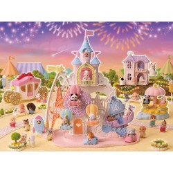 Figurines miniatures - SYLVANIAN FAMILIES - Le carrousel étoilé avec