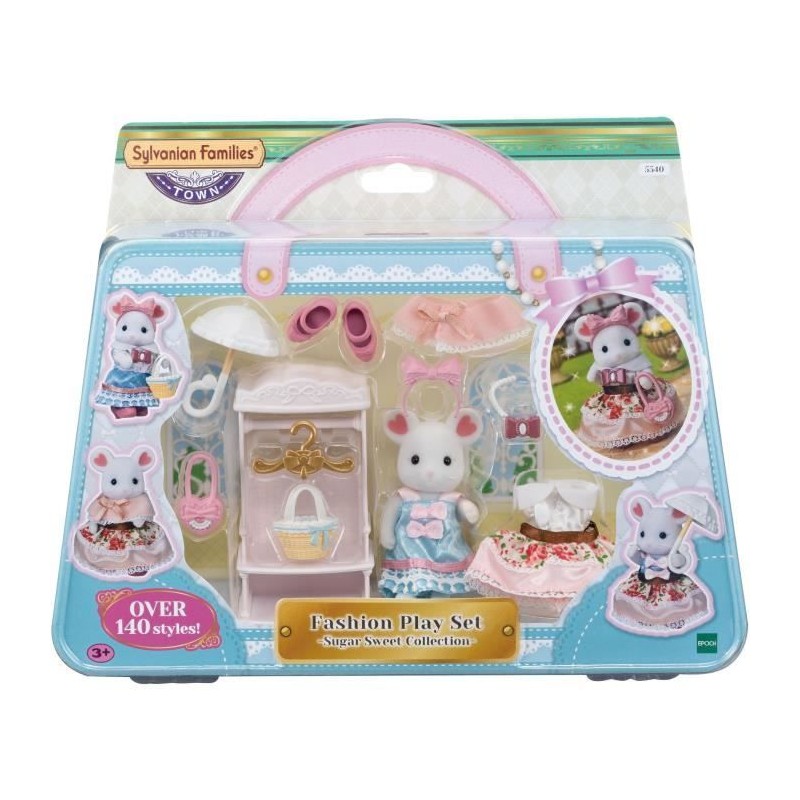 Figurines miniatures - SYLVANIAN FAMILIES - 5540 - La valisette de mod Figurines miniatures - SYLVANIAN FAMILIES - 5540 - La valisette de mod