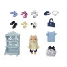 Figurines miniatures - SYLVANIAN FAMILIES - La valisette de mode et gr