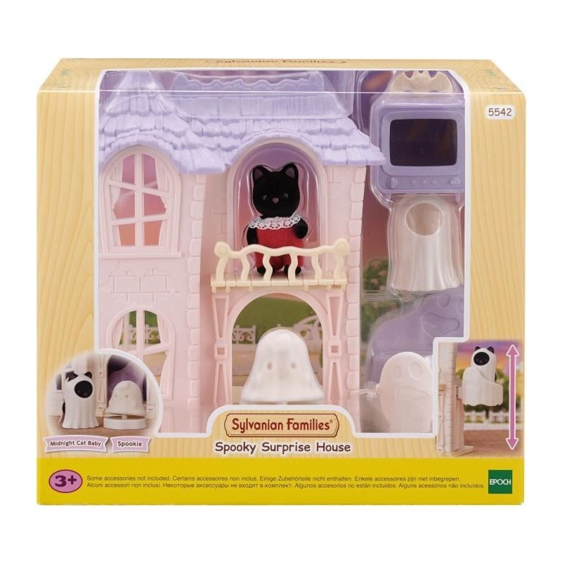 Figurines miniatures - SYLVANIAN FAMILIES - 5542 - La maison hantée Figurines miniatures - SYLVANIAN FAMILIES - 5542 - La maison hantée