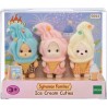 Le trio de bébés en costumes de cremes glacées - SYLVANIAN FAMILIES