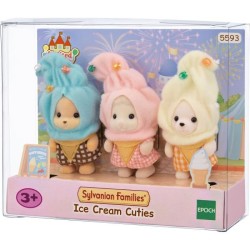 Le trio de bébés en costumes de cremes glacées - SYLVANIAN FAMILIES