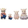 Figurines miniatures - SYLVANIAN FAMILIES - La famille Chevre - 4 pers