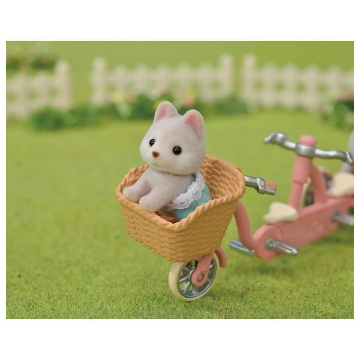 Figurines miniatures - SYLVANIAN FAMILIES - 5637 - Les freres et soeurs husky et leur tandem Figurines miniatures - SYLVANIAN FAMILIES - 5637 - Les freres et soeurs husky et leur tandem