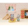 Mini-univers - SYLVANIAN FAMILIES - Les jumeaux husky - Orange - Mixte