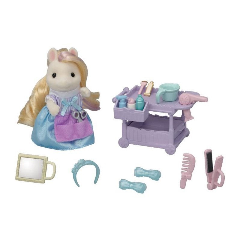 SYLVANIAN FAMILIES - La maman poney et son kit de coiffure SYLVANIAN FAMILIES - La maman poney et son kit de coiffure