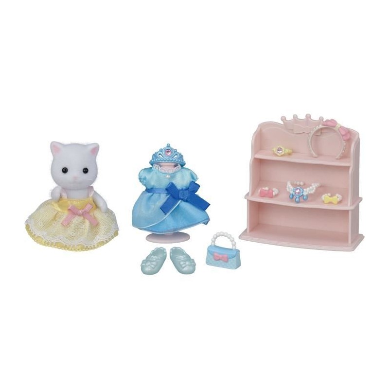 Figurine La fille chat persan princesse - SYLVANIAN FAMILIES - 5537 Figurine La fille chat persan princesse - SYLVANIAN FAMILIES - 5537
