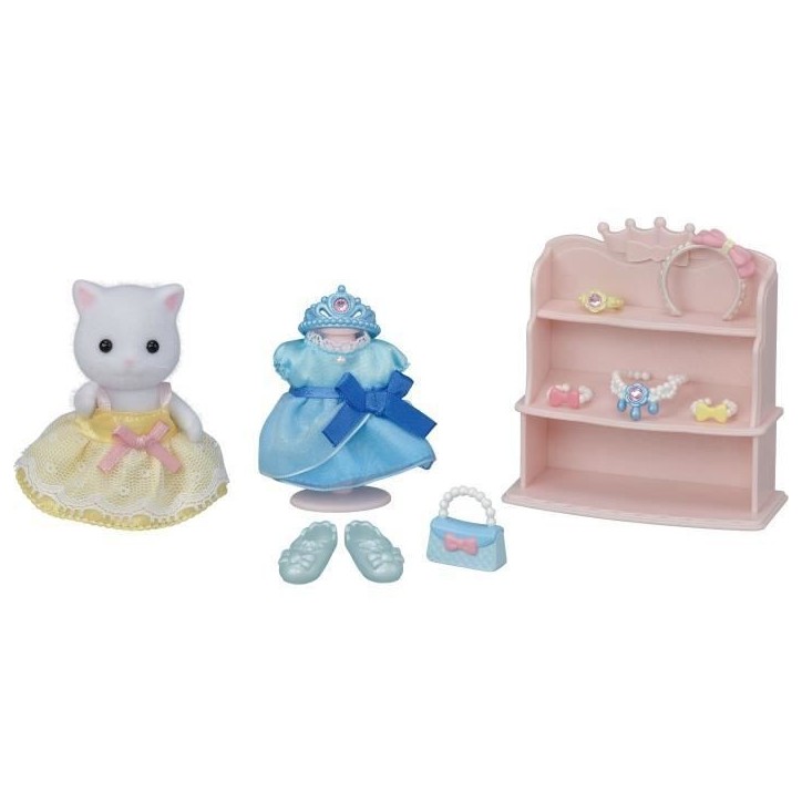 Figurine La fille chat persan princesse - SYLVANIAN FAMILIES - 5537 Figurine La fille chat persan princesse - SYLVANIAN FAMILIES - 5537