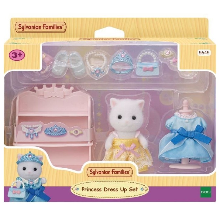Figurine La fille chat persan princesse - SYLVANIAN FAMILIES - 5537 Figurine La fille chat persan princesse - SYLVANIAN FAMILIES - 5537