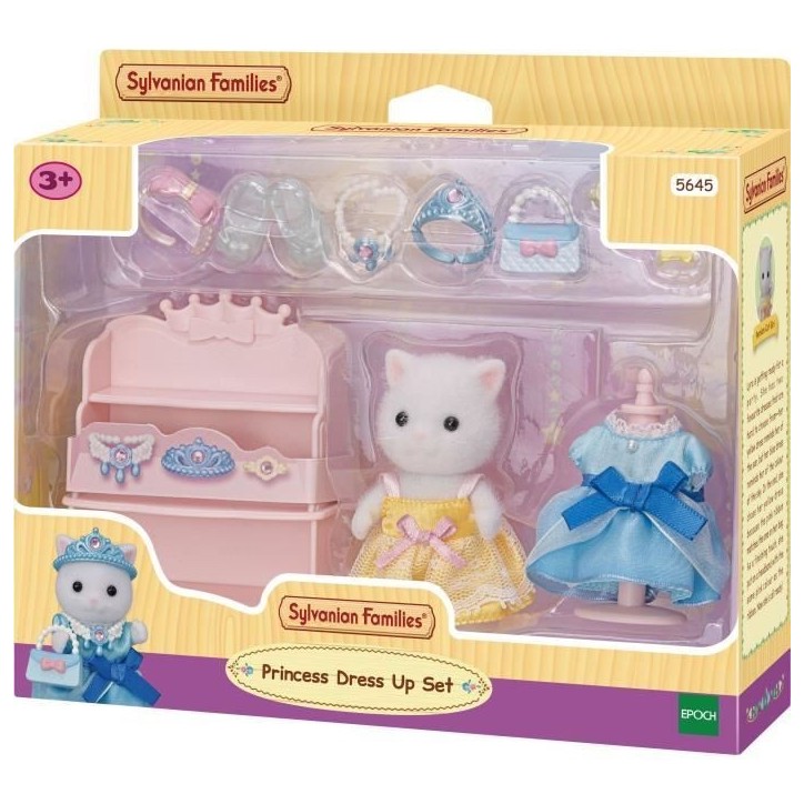 Figurine La fille chat persan princesse - SYLVANIAN FAMILIES - 5537 Figurine La fille chat persan princesse - SYLVANIAN FAMILIES - 5537