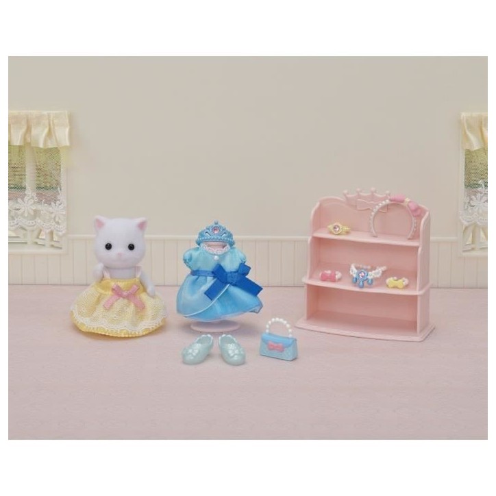 Figurine La fille chat persan princesse - SYLVANIAN FAMILIES - 5537 Figurine La fille chat persan princesse - SYLVANIAN FAMILIES - 5537