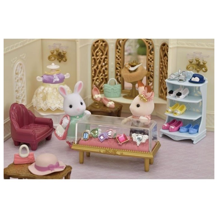 Figurines miniatures - SYLVANIAN FAMILIES - 5647 - La valisette de mode et grande soeur Lapin neige Figurines miniatures - SYLVANIAN FAMILIES - 5647 - La valisette de mode et grande soeur Lapin neige